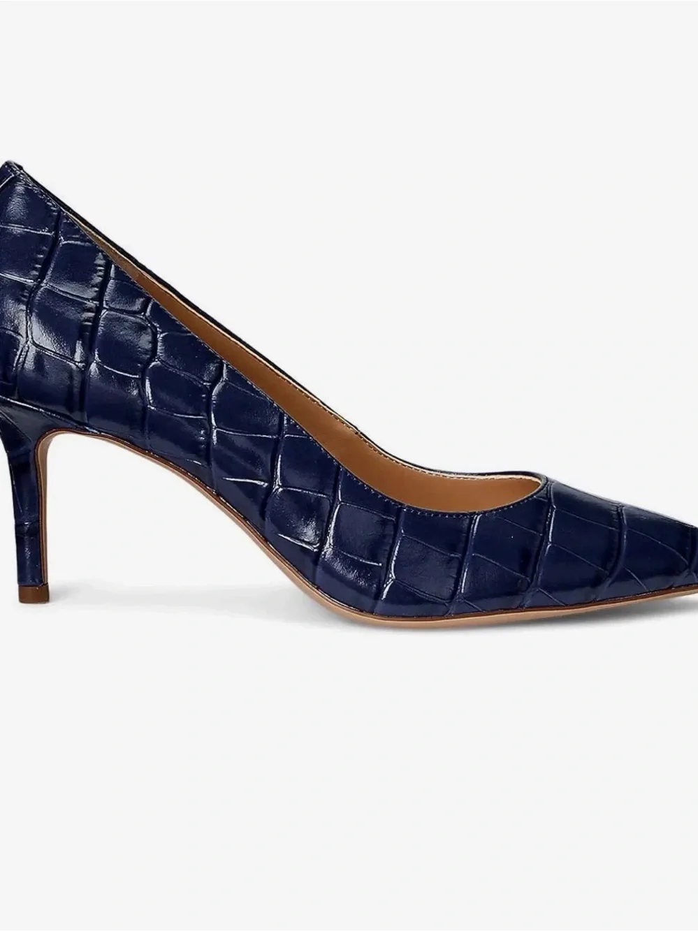 Ralph Lauren sleek croc